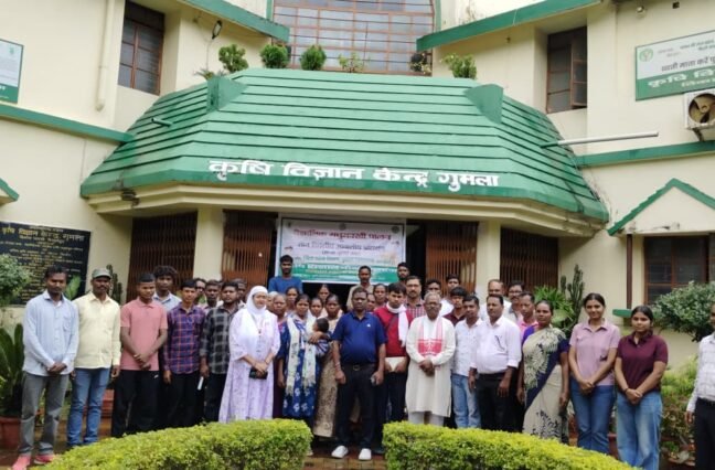 3-Day Scientific Beekeeping Training Programme organised at KVK Gumla