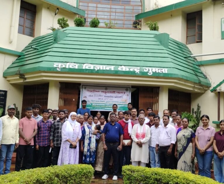 3-Day Scientific Beekeeping Training Programme organised at KVK Gumla